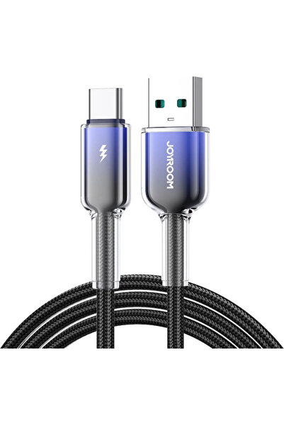 Joyroom Καλώδιο USB 2.0 USB-C αρσενικό - USB-A Μαύρο 1.2μ