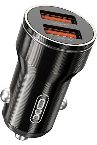 Xo Φορτιστής αυτοκινήτου CC48 2.4A με θύρες: 2xUSB Μαύρο Κωδικός χρώματος: 16...