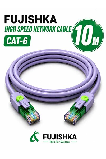 FUJISHKA High Speed CAT6 Ethernet Cable 10M - RJ45 LAN Cable for Router, Mode...