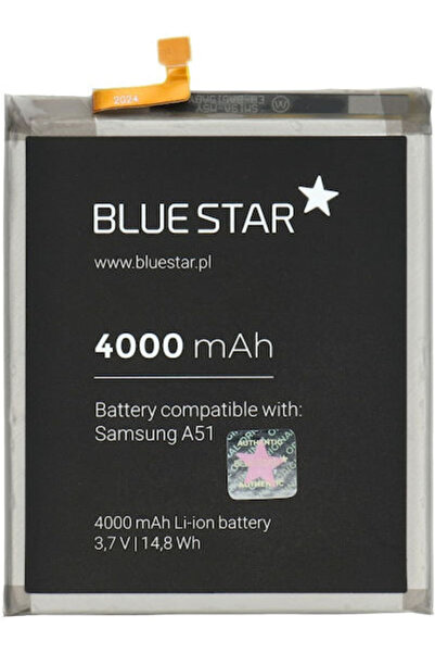 Blue Συμβατή ανταλλακτική μπαταρία Star 4000mAh για Galaxy A51