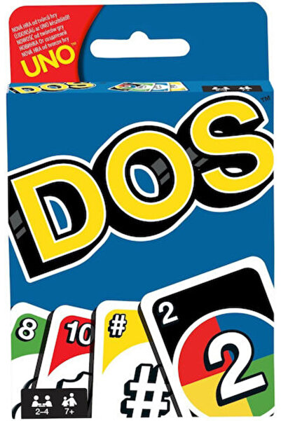 Mattel Games Επιτραπέζιο Παιχνίδι Dos για 2-4 Παίκτες, 7+ ετών, Κωδικός Matte...