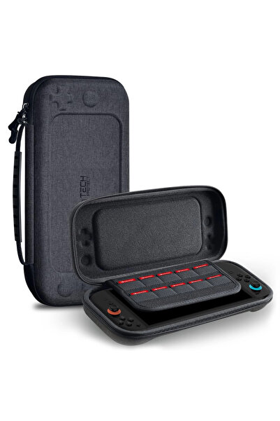 Tech-Protect Husă rigidă de protecție pentru Nintendo Switch 2 cu fermoare