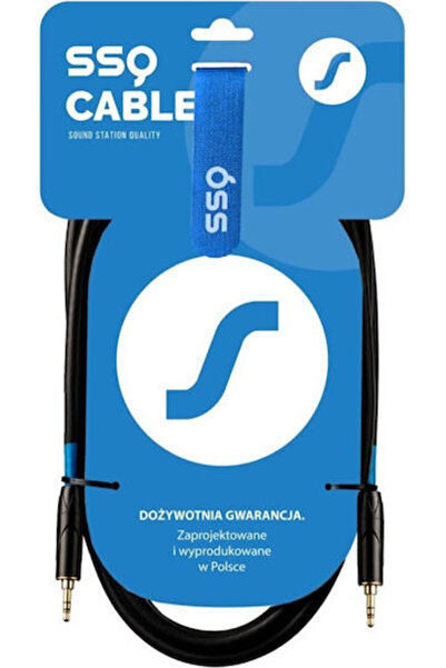 OEM Cablu audio 3.5mm tată - 3.5mm tată Negru 2m SS-1425