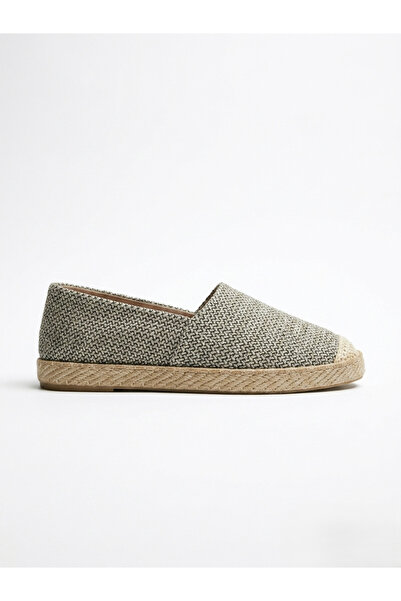 LOVE SHINE Serra Hasır Büyük Numara Kadın Espadril 41-45