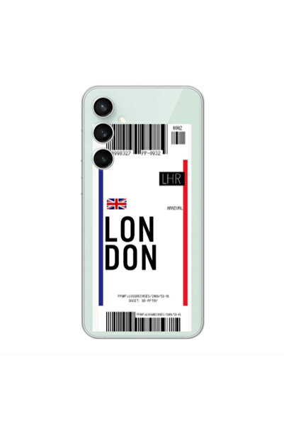 Other Samsung S24 FE London Arrival Transparent Silicone TPU Θήκη