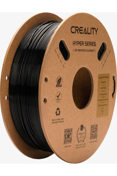 Other Creality3D PETG Νήμα Εκτυπωτή 3D 1.75mm Μαύρο 1kg 1 τεμάχιο Καρούλι Κωδ...