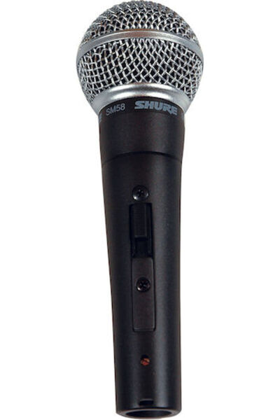 Generic Brand SM58S Δυναμικό Μικρόφωνο XLR Χειροποίητο για Φωνητικά