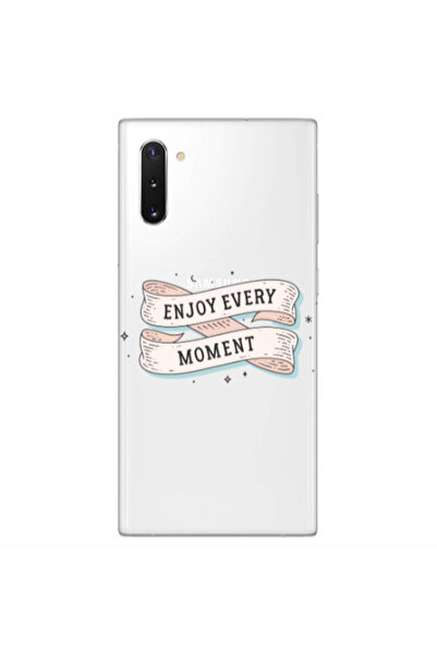 Other Samsung Note 10 Plus Enjoy Every Moment 2 Transparent Silicone TPU Θήκη