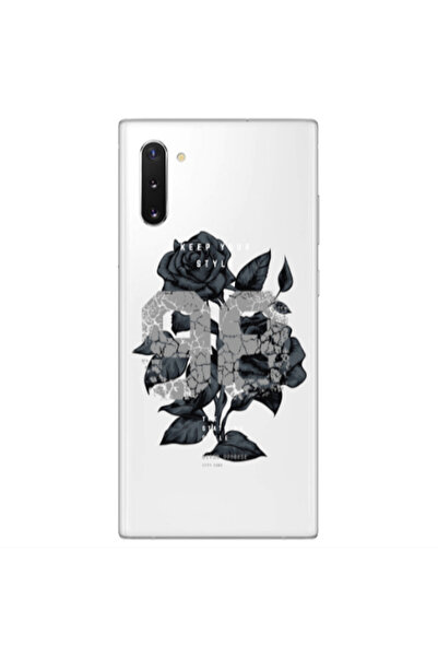 Other Samsung Note 10 Plus Flower 98 Transparent Silicone TPU Θήκη