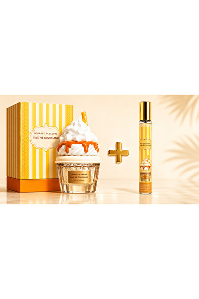 lattafaa Parfum Give me Gourmand, spumantă 75 ml + Cadou 35 ml