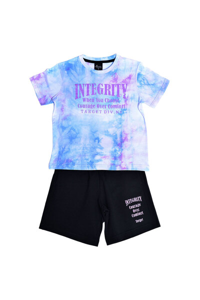 Target Set pentru copii: Tricou, Șorturi Bermuda din jerseu, "Integrity T.D" 16