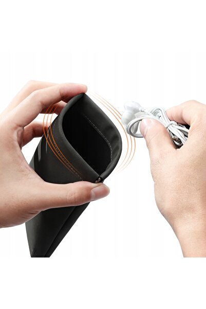 Mcdodo Case Bag For Accessories Automatically Closed Black (L)