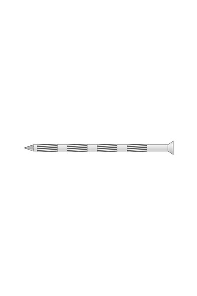 BAER Set 250 x Cui pentru Beton 2.7x25- Tratat Termic Metalizat