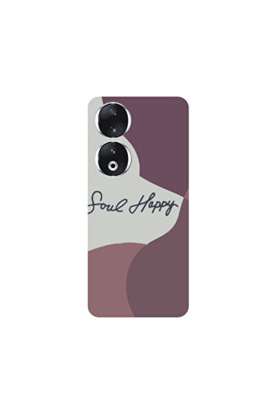 Other Honor 90 5G Soul Happy Transparent Silicone TPU Θήκη