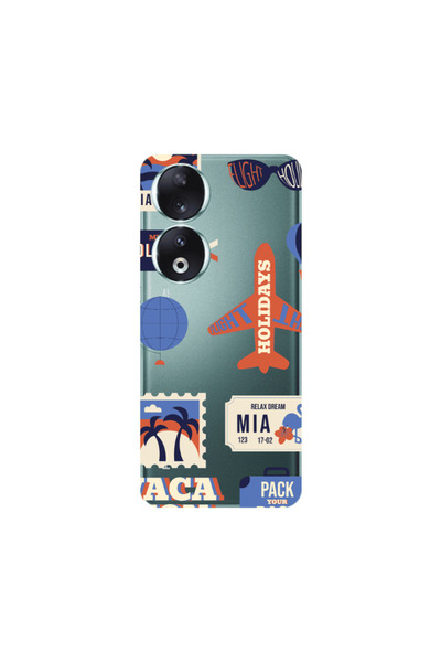 Other Honor 90 5G Vacation Transparent Silicone TPU Θήκη