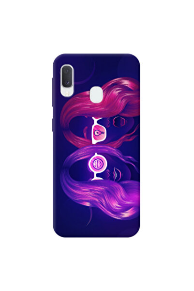 Other Samsung A20E Dual style Transparent Silicone TPU Θήκη