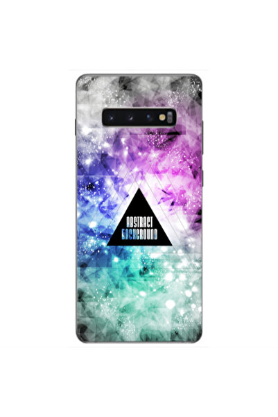 Other Samsung S10 Plus Abstract Transparent Silicone TPU Θήκη