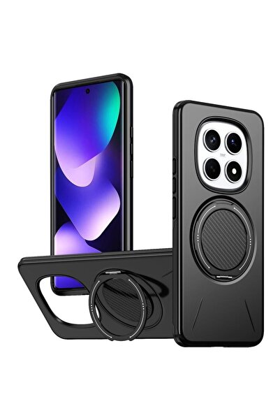 sscase Premium MagSafe Σκληρή Θήκη με Δαχτυλίδι Black (Xiaomi Redmi Note 15 5...