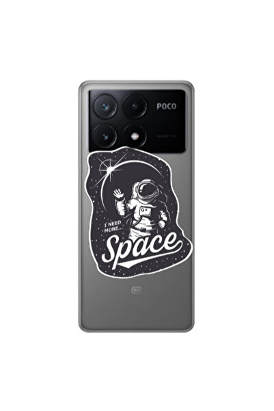 Other Xiaomi Poco X6Pro 5G I need more spacee Transparent Silicone TPU Θήκη