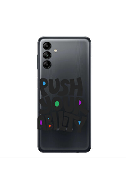 Other Samsung A13 5G Push Your Ability Transparent Silicone TPU Θήκη