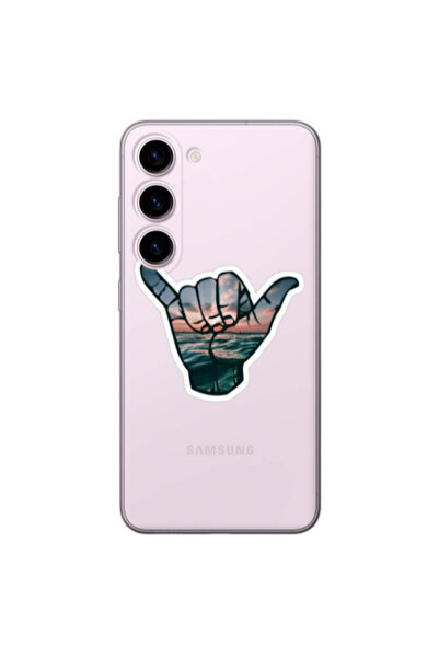 Other Samsung S23 Plus Hand Transparent Silicone TPU Θήκη