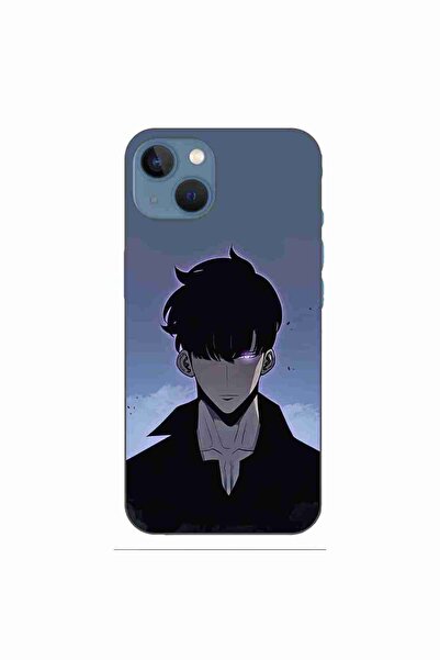 OEM Husa compatibila cu Apple iPhone 13 Silicon Gel Tpu Model Solo Leveling S...