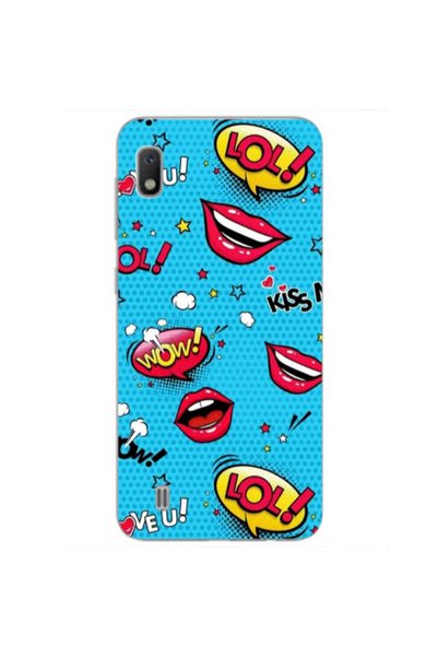 Other Samsung A10 Sticker Lol desing Transparent Silicone TPU Θήκη