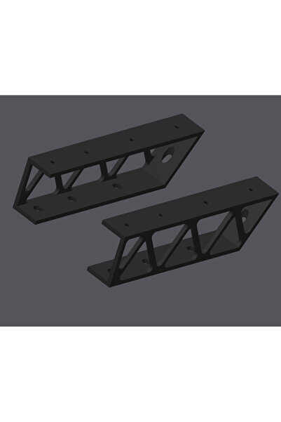OEM Suport sub birou pentru PS 4 Original, Model printat 3D, Negru