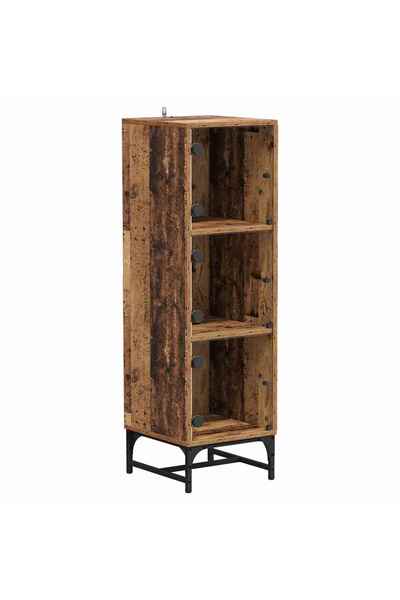 vidaxl Bufet Lemn vechi 35 x 37 x 117 cm