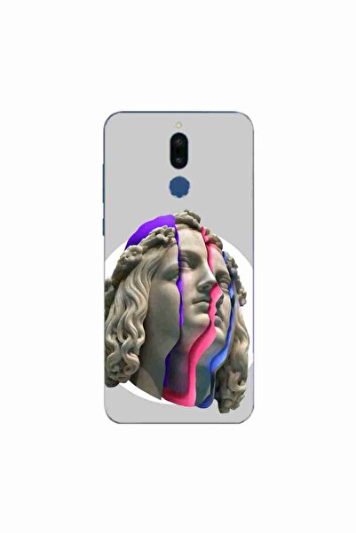OEM Θήκη συμβατή με Huawei Mate 10 Lite Σιλικόνης Gel TPU με σχέδιο Νέον Ερείπια