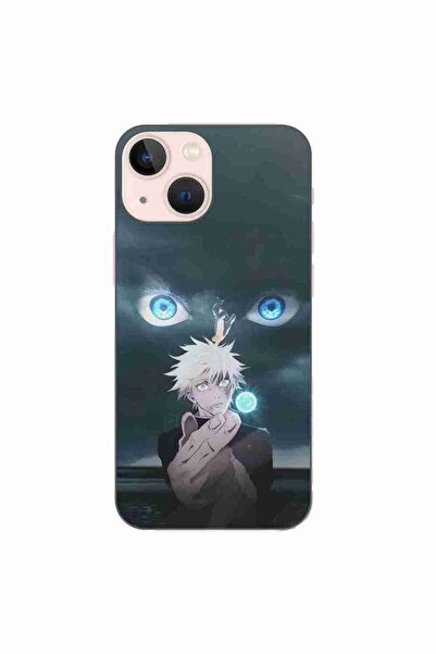 OEM Husa compatibila cu Apple iPhone 13 Mini Silicon Gel Tpu Model Jujutsu Ka...