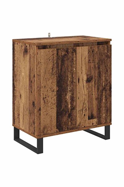vidaxl Bufet Lemn Vechi 60 x 35 x 70 cm Lemn compozit