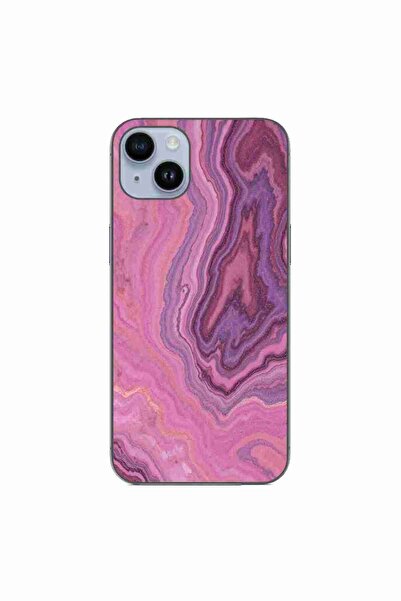 OEM Case compatible with Apple iPhone 15 Plus Silicone Gel Tpu Pattern Pink Q...