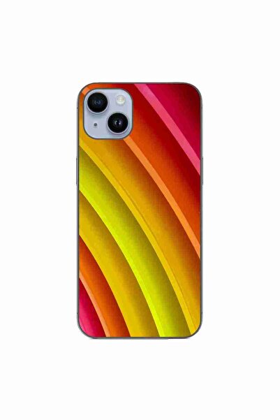 OEM Husa compatibila cu Apple iPhone 14 Plus Silicon Gel Tpu Model Abstract S...