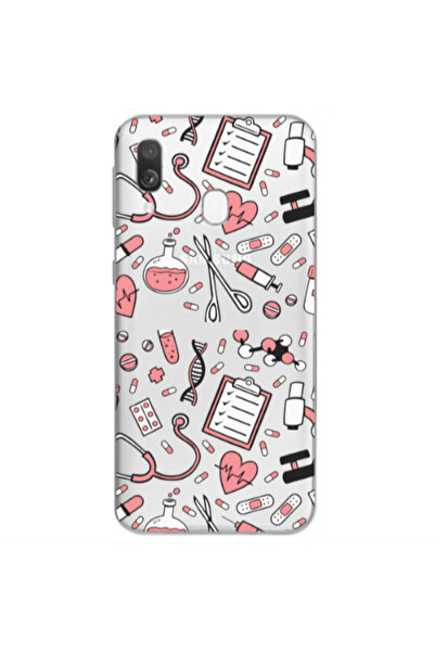 Other Samsung A40 Laboratory Transparent Silicone TPU Θήκη