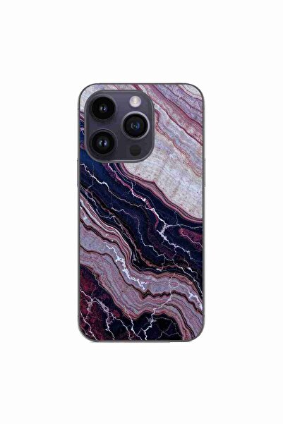 OEM Husa compatibila cu Apple iPhone 14 Pro Silicon Gel Tpu Model Amethyst Sa...