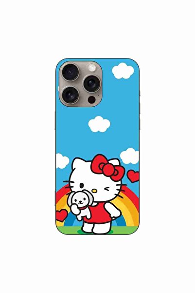 OEM Husa compatibila cu Apple iPhone 16 Pro Max Silicon Gel Tpu Model Hello K...