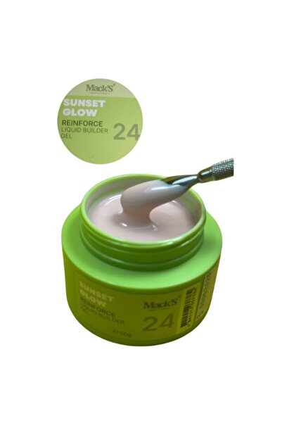 OEM Gel de unghii pentru modelare și extensie UV/LED, 50 g, Macks 24 Reinforc...