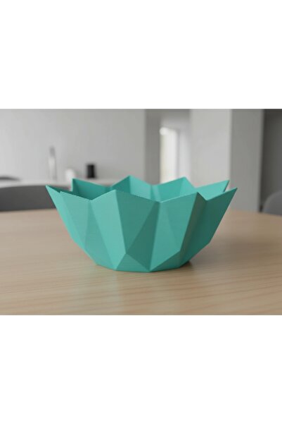 OEM Obiect Decorativ Imprimat 3D, Design Geometric Inspirat de Origami