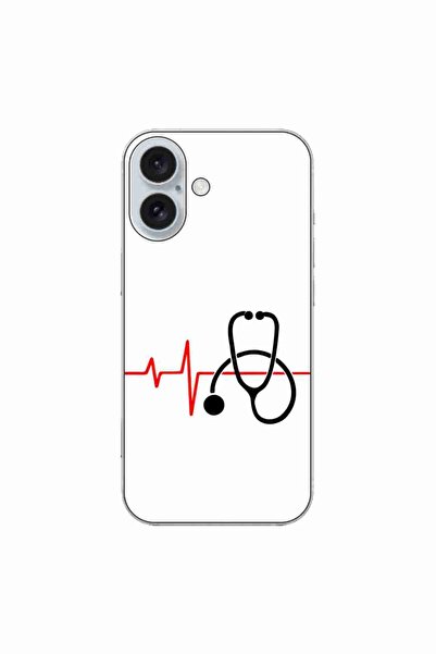 OEM Husa compatibila cu Apple iPhone 16 Silicon Gel Tpu Model Puls Doctor