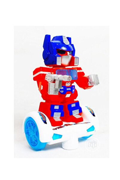 PlayFun Jucărie Robot Super Balance car sport walking Lumini LED Interactiv C...