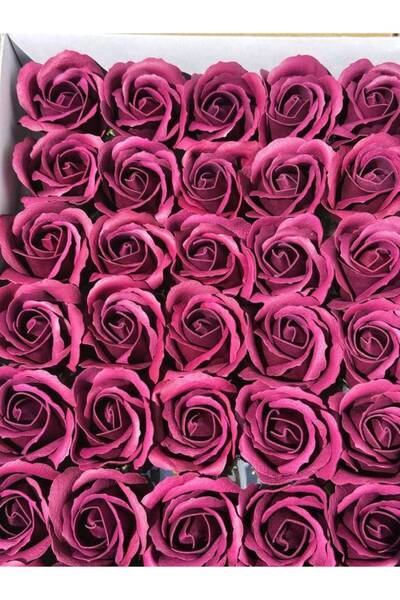 OEM Premium Scented Soap Roses 5cm 50pcs Chery Pink