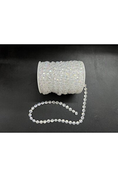 OEM Beads On Roll Plastic Round Sheer Water 10mm 30m