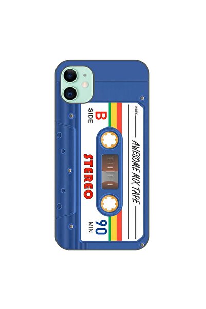 OEM Husa compatibila cu Apple iPhone 11 Silicon Gel Tpu Model Caseta Vintage ...