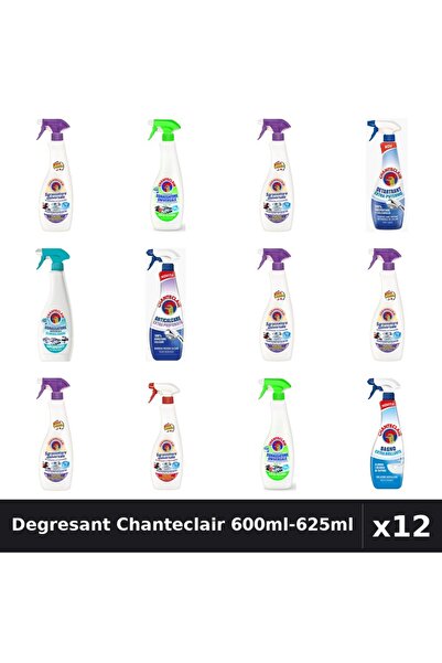 Chanteclair Set 12 Degresant Universal 600ml-625ml - Lavanda, Lămâie, Marsilia
