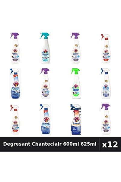 Chanteclair Set 12 Degresant Universal 600ml, 625ml - 8 Arome Asortate Curate...