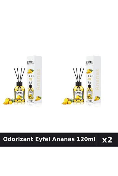 Eyfel Set 2 Odorizant Camera Betisoare Ananas 120ml - Parfum Intens