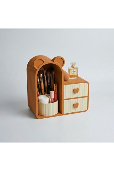 bambam 3d Makeup Organizer with Teddy Bear Design
