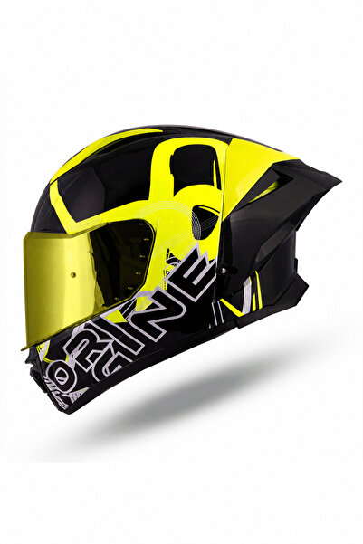 Origine Pista Fluo Siyah-Sarı Kask