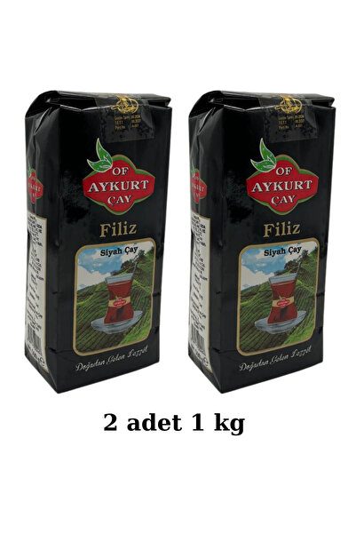 OF AYKURT ÇAY filiz 1 kg 2 adet doğal karadeniz çayı